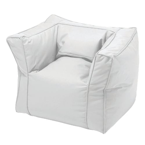 Prissilia Bean Bag - Sofa White